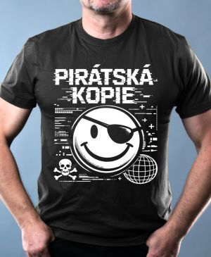 Pirátská kopie, V1, bílý tisk