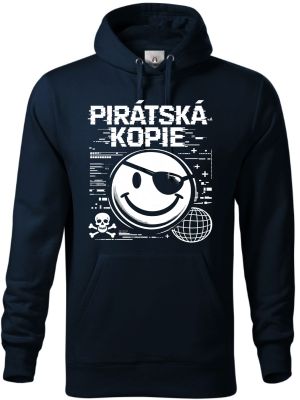 Pirátská kopie, V1, bílý tisk
