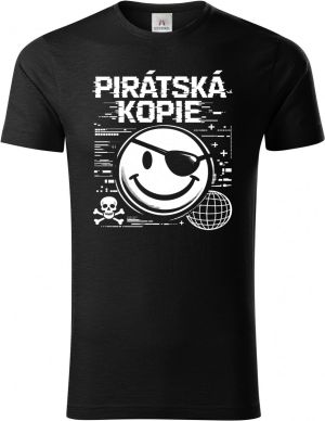 Pirátská kopie, V1, bílý tisk