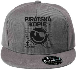 Pirátská kopie, V1, černý tisk