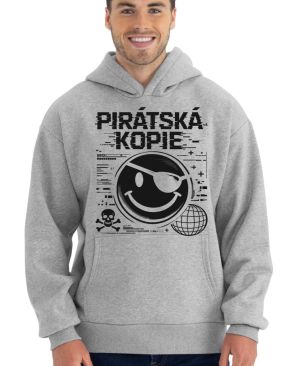 Pirátská kopie, V1, černý tisk