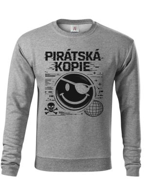 Pirátská kopie, V1, černý tisk