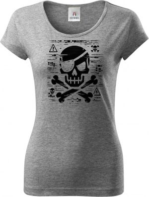 Pirátská kopie, V2, černý tisk