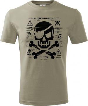 Pirátská kopie, V2, černý tisk