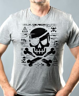 Pirátská kopie, V2, černý tisk