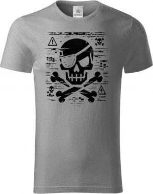 Pirátská kopie, V2, černý tisk