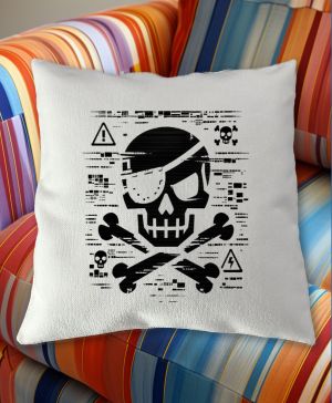 Pirátská kopie, V2, černý tisk