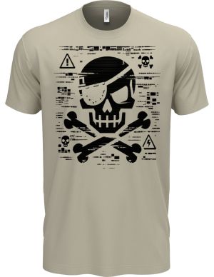 Pirátská kopie, V2, černý tisk