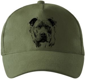 Pitbull, černý tisk