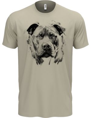 Pitbull, černý tisk