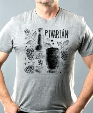 Pivarián, černý tisk