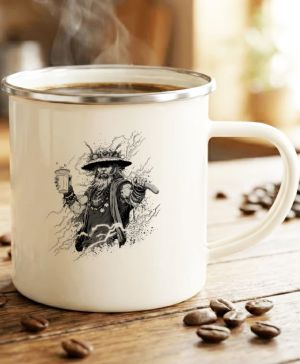 Pivní Hromobijec, černý potisk