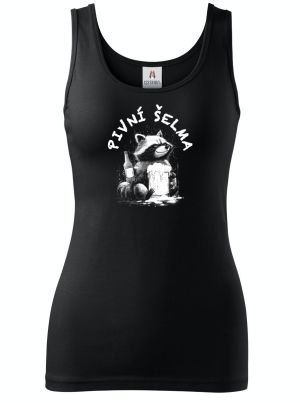 Pivní šelma, bílý tisk