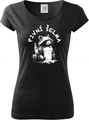 Pivní šelma, bílý tisk