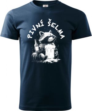 Pivní šelma, bílý tisk