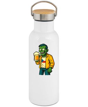Pivní zombie, bílý potisk