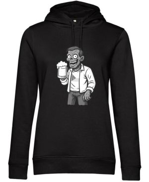 Pivní zombie, bílý potisk