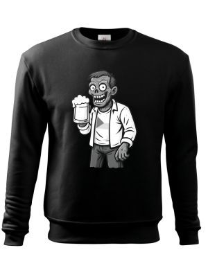 Pivní zombie, bílý potisk