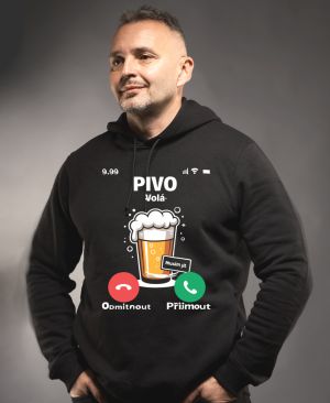 Pivo Volá, vtipné tričko,