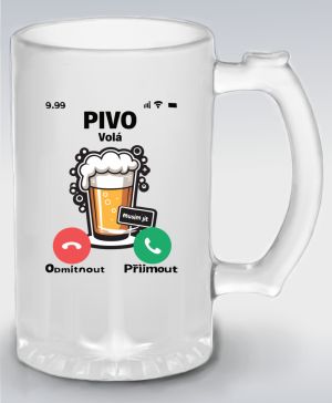 Pivo Volá, vtipné tričko,
