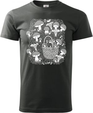 Plný košík, bílý tisk