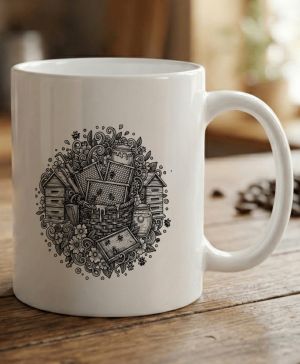 Včelařův poklad, černý tisk