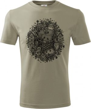 Včelařův poklad, černý tisk