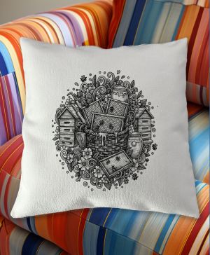 Včelařův poklad, černý tisk