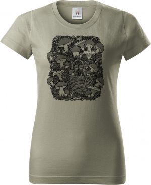 Plný košík, černý tisk