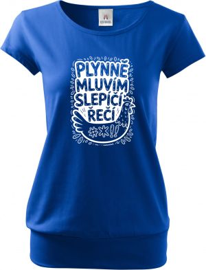 Plynně mluvím slepičí řečí, bílý tisk