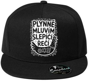 Plynně mluvím slepičí řečí, bílý tisk