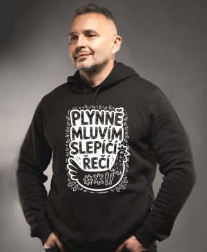 Plynně mluvím slepičí řečí, bílý tisk
