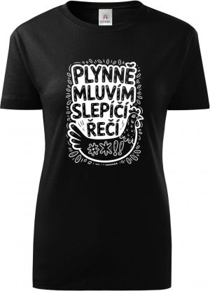 Plynně mluvím slepičí řečí, bílý tisk