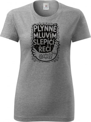Plynně mluvím slepičí řečí, černý tisk