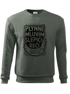 Plynně mluvím slepičí řečí, černý tisk