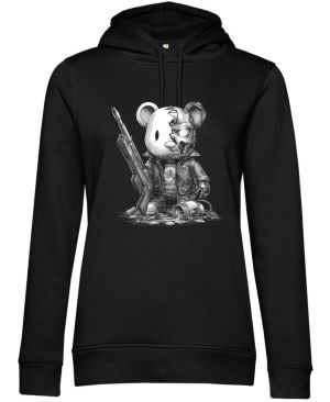 Plyšový terminátor, bílý tisk