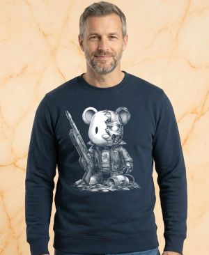 Plyšový terminátor, bílý tisk