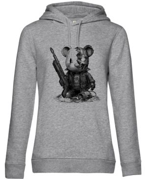 Plyšový terminátor, černý tisk