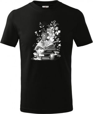 Podzimní čtení a hygge, bílý tisk