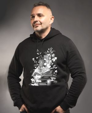 Podzimní čtení a hygge, bílý tisk