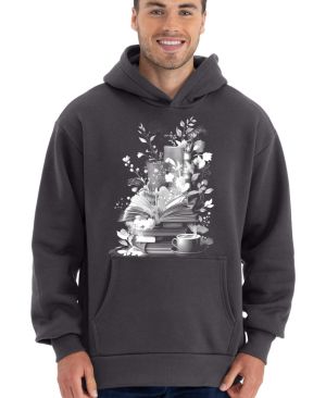 Podzimní čtení a hygge, bílý tisk