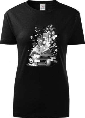 Podzimní čtení a hygge, bílý tisk