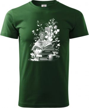 Podzimní čtení a hygge, bílý tisk