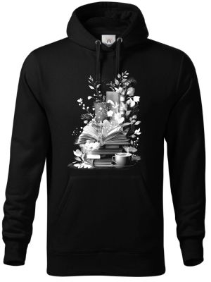 Podzimní čtení a hygge, bílý tisk