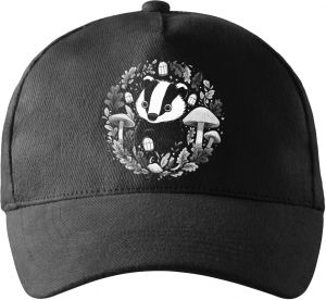 Podzimní jezevec, bílý potisk