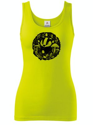 Podzimní jezevec, černý potisk