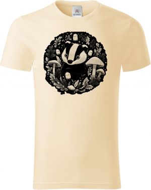 Podzimní jezevec, černý potisk