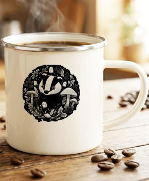 Podzimní jezevec, černý potisk