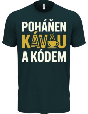 Poháněn kávou a kódem