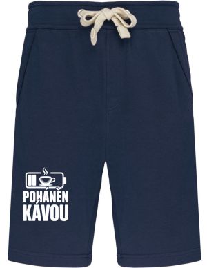Poháněn kávou, bílý potisk